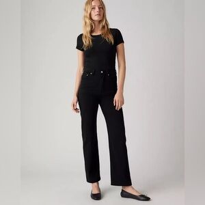 Levi’s Ribcage Straight Ankle Jeans